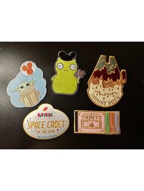 5 Brand New Adorable Disney Inspired Patches